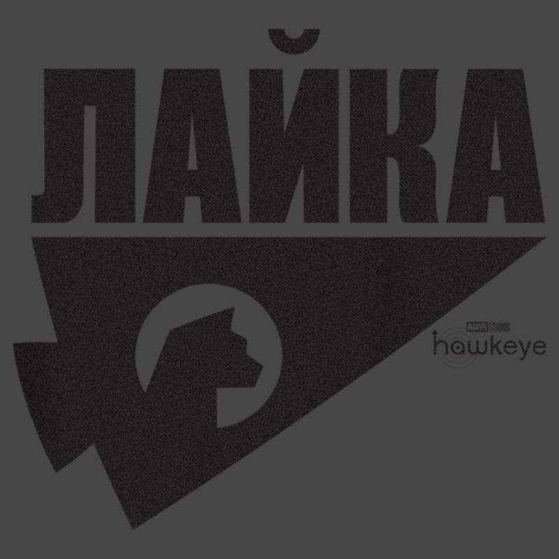 Junior's Marvel Hawkeye Russian Hawkeye Logo Racerback Tank Top