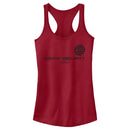 Junior's Marvel Hawkeye Bishop Security Racerback Tank Top