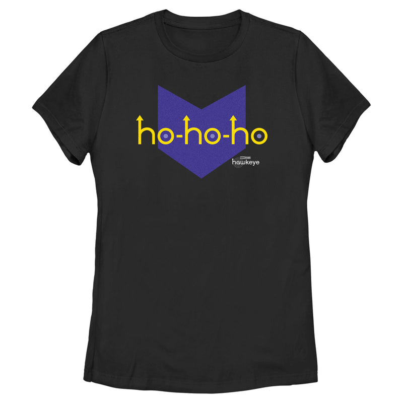 Women's Marvel Hawkeye HoHo-Arrow Icon T-Shirt