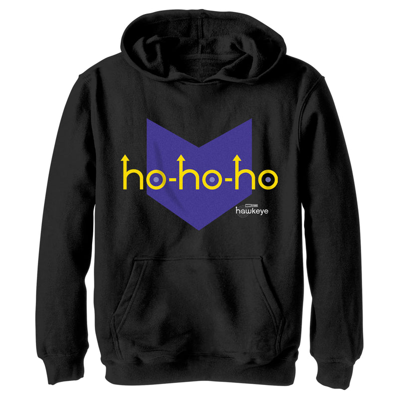 Boy's Marvel Hawkeye HoHo-Arrow Icon Pull Over Hoodie