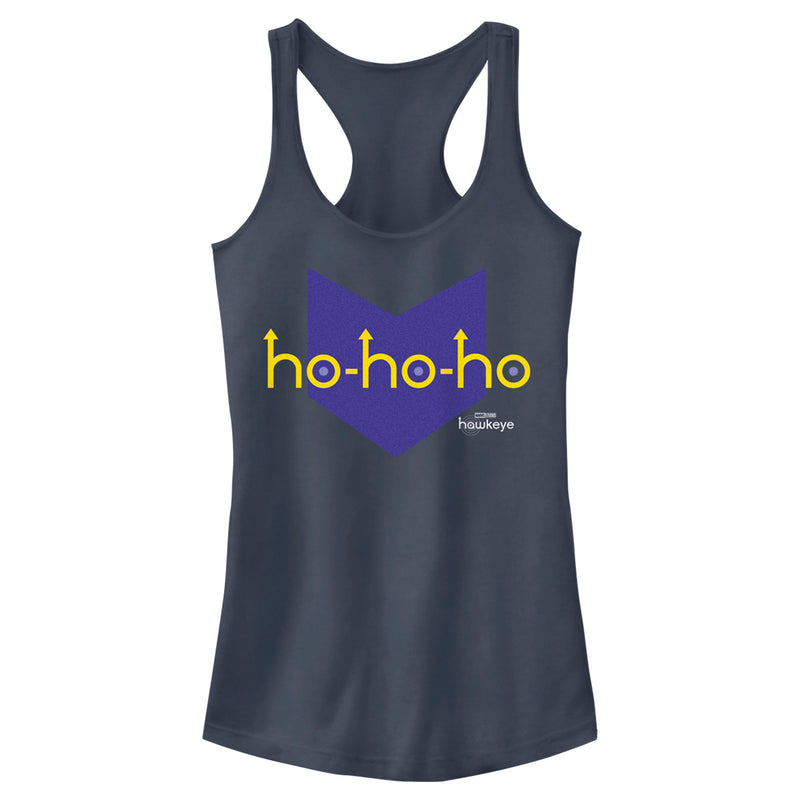 Junior's Marvel Hawkeye HoHo-Arrow Icon Racerback Tank Top