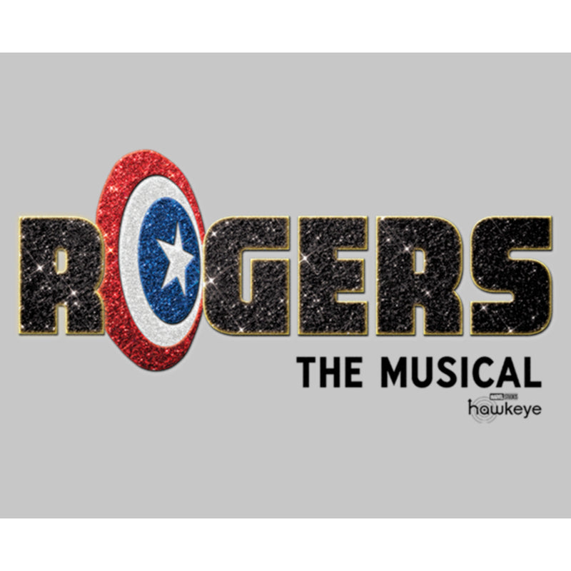 Junior's Marvel Hawkeye Rogers The Musical T-Shirt