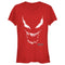 Junior's Marvel Venom: Let There be Carnage Big White and Red face T-Shirt