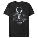 Men's Marvel Venom: Let There be Carnage Black and White T-Shirt