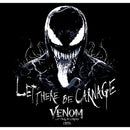 Junior's Marvel Venom: Let There be Carnage Black and White T-Shirt