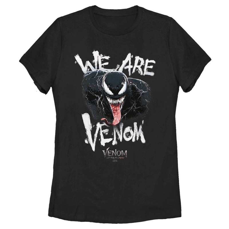 Women's Marvel Venom: Let There be Carnage We Are Venom Antihero T-Shirt