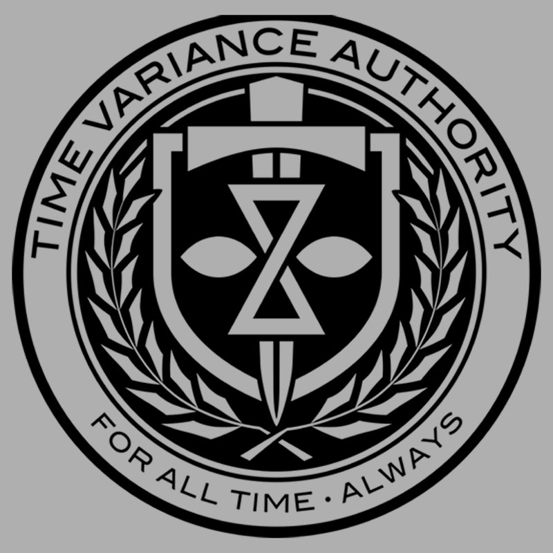 Boy's Marvel Loki Time Variance Authority Logo T-Shirt