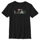 Boy's Marvel Color Loki Logo T-Shirt
