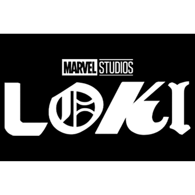 Junior's Marvel Color Block Loki Logo T-Shirt