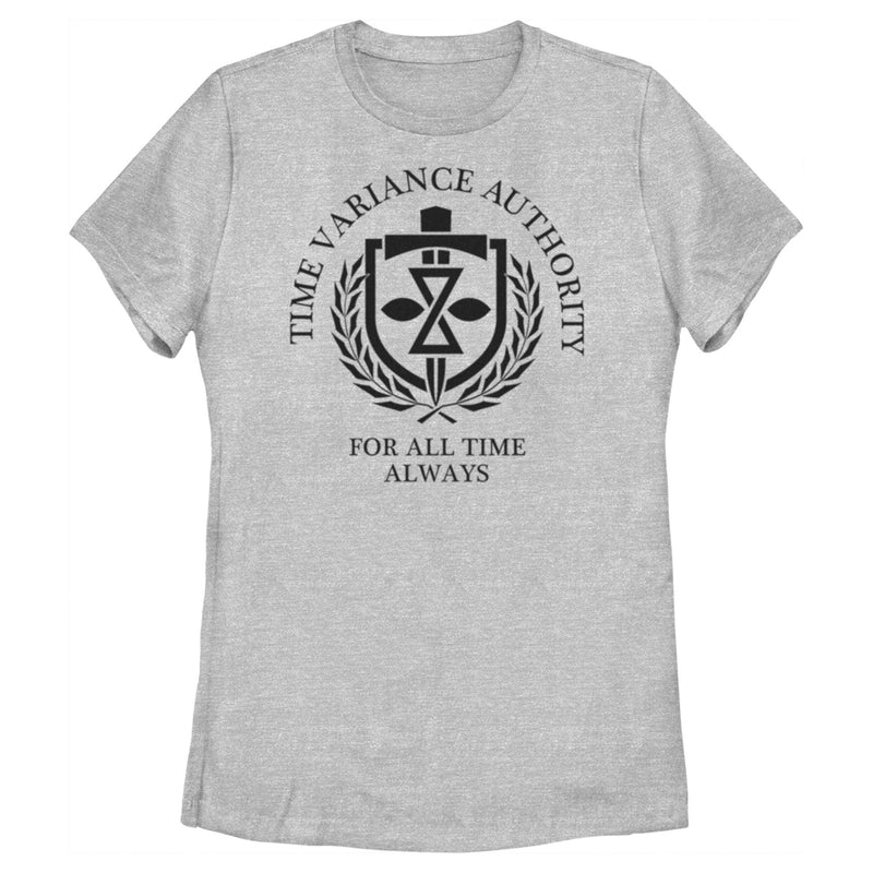 Women's Marvel Loki Time Variance Authority For All Time T-Shirt