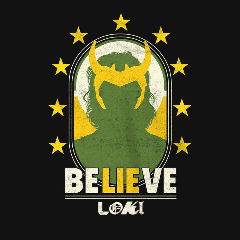 Girl's Marvel Loki Believe T-Shirt