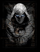 Women's Marvel Moon Knight Egyptian Glyphs T-Shirt