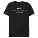 Men's Marvel Spider-Man: No Way Home Logo Black T-Shirt