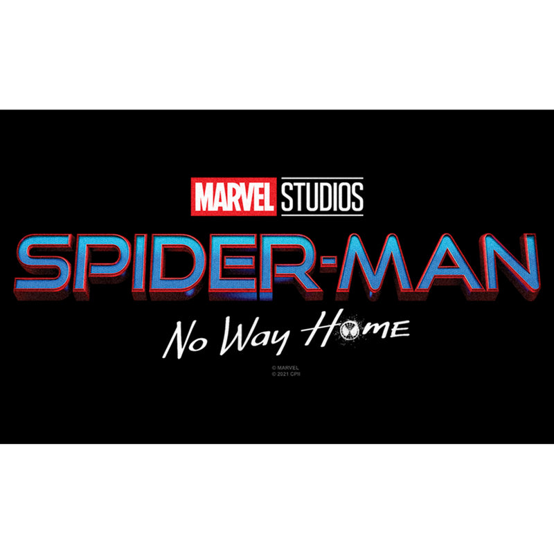 Boy's Marvel Spider-Man: No Way Home Logo Black T-Shirt