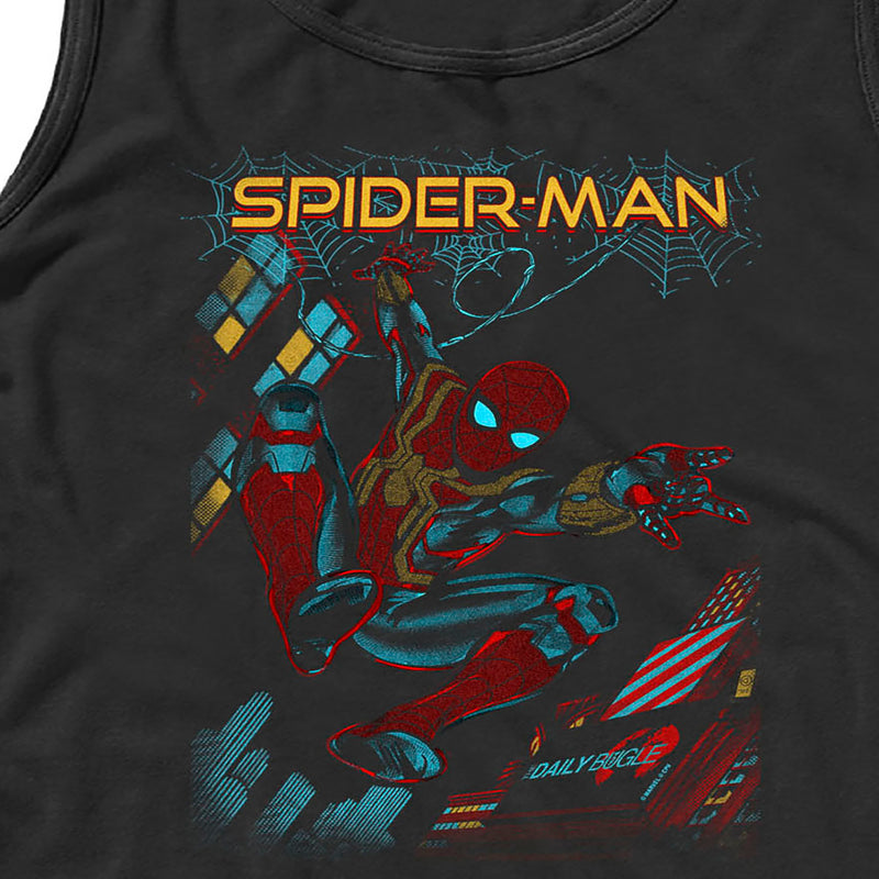 Men's Marvel Spider-Man: No Way Home Slinging Cover Tank Top