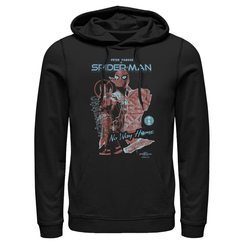 Men's Marvel Spider-Man: No Way Home Unmasked Pull Over Hoodie