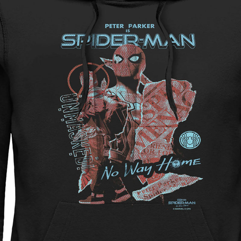 Men's Marvel Spider-Man: No Way Home Unmasked Pull Over Hoodie