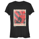 Junior's Marvel Spider-Man: No Way Home Friendly Neighborhood Poster T-Shirt