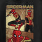 Junior's Marvel Spider-Man: No Way Home Three Panel Poster Racerback Tank Top