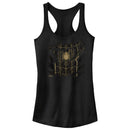 Junior's Marvel Spider-Man: No Way Home Ripped Black Suit Racerback Tank Top