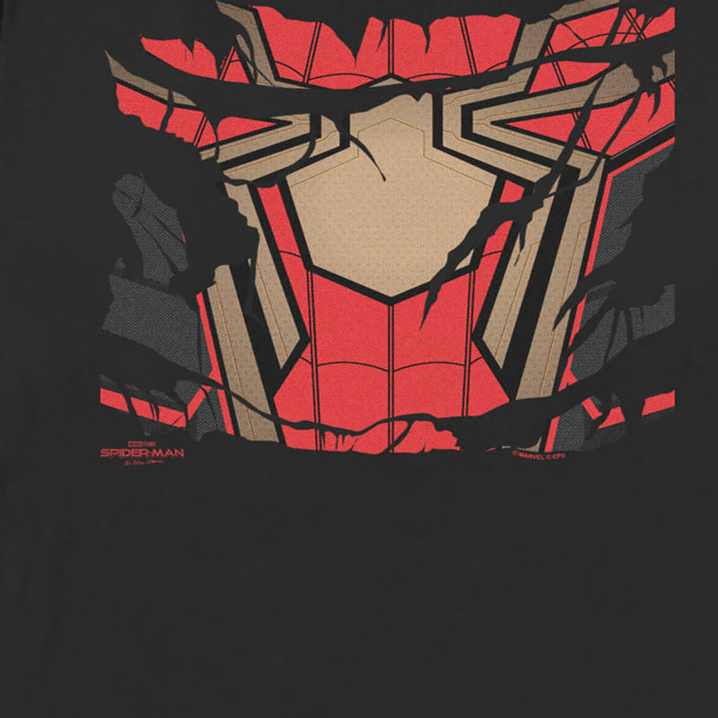 Women's Marvel Spider-Man: No Way Home Ripped Iron Suit T-Shirt