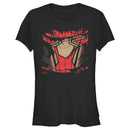 Junior's Marvel Spider-Man: No Way Home Ripped Iron Suit T-Shirt