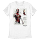 Women's Marvel Spider-Man: Now Way Home Integrated Suit Sketch T-Shirt