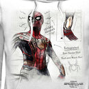 Men's Marvel Spider-Man: No Way Home Integrated Suit Sketch Pull Over Hoodie