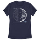 Women's Marvel Spider-Man: No Way Home Spider Icon Blueprint T-Shirt