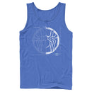 Men's Marvel Spider-Man: No Way Home Spider Icon Blueprint Tank Top