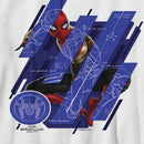 Boy's Marvel Spider-Man: No Way Home Suit Blueprint Panels T-Shirt