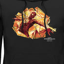 Men's Marvel Spider-Man: No Way Home Gold Web Shot Pull Over Hoodie