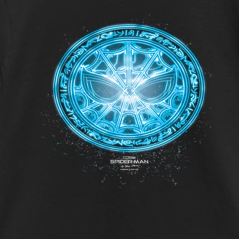 Girl's Marvel Spider-Man: No Way Home Blue Spidey Rune T-Shirt