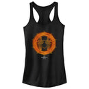 Junior's Marvel Spider-Man: No Way Home Gold Spider Racerback Tank Top