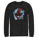 Men's Marvel Spider-Man: No Way Home Spinning Webs Long Sleeve Shirt