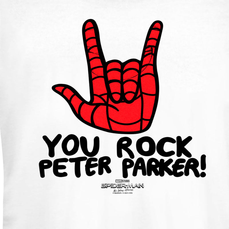 Junior's Marvel Spider-Man: No Way Home You Rock Peter Parker T-Shirt