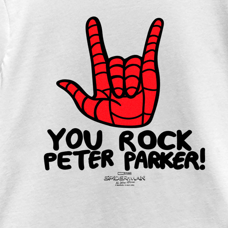 Girl's Marvel Spider-Man: No Way Home You Rock Peter Parker T-Shirt