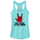 Junior's Marvel Spider-Man: No Way Home You Rock Peter Parker Racerback Tank Top