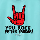 Junior's Marvel Spider-Man: No Way Home You Rock Peter Parker Racerback Tank Top