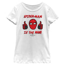Girl's Marvel Spider-Man: No Way Home The Man T-Shirt