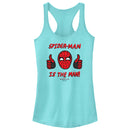 Junior's Marvel Spider-Man: No Way Home The Man Racerback Tank Top