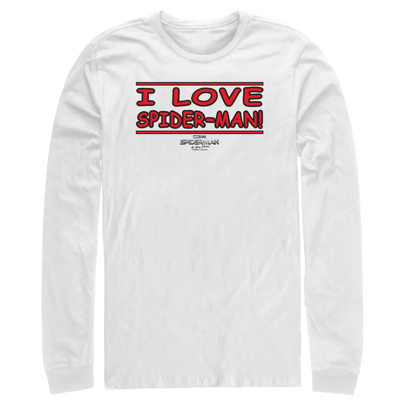 Men's Marvel Spider-Man: No Way Home Spidey Love Long Sleeve Shirt