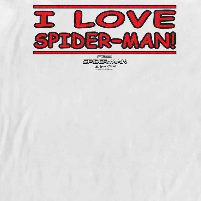 Men's Marvel Spider-Man: No Way Home Spidey Love Long Sleeve Shirt