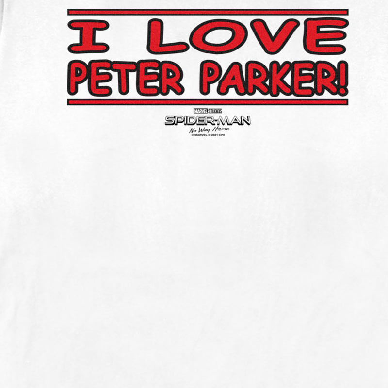 Women's Marvel Spider-Man: No Way Home I Love Peter Parker T-Shirt