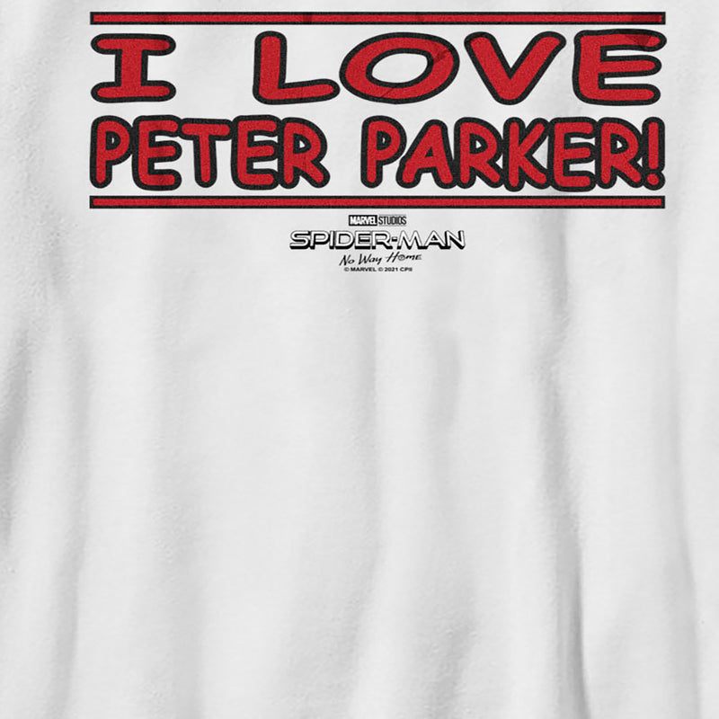 Boy's Marvel Spider-Man: No Way Home I Love Peter Parker T-Shirt