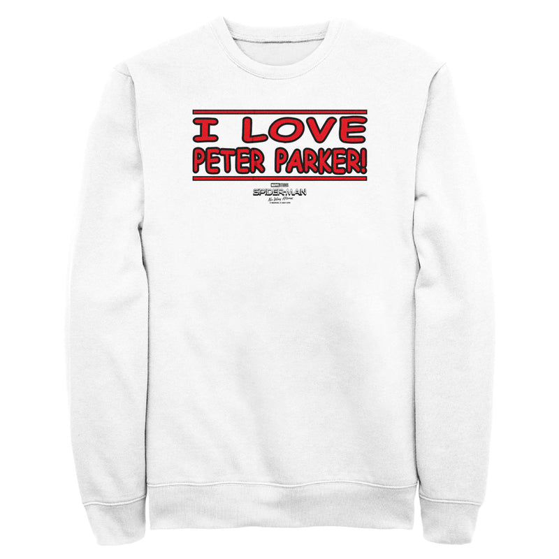 Men's Marvel Spider-Man: No Way Home I Love Peter Parker Sweatshirt