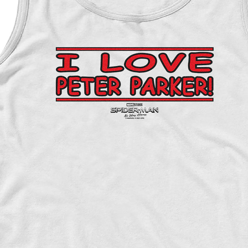 Men's Marvel Spider-Man: No Way Home I Love Peter Parker Tank Top