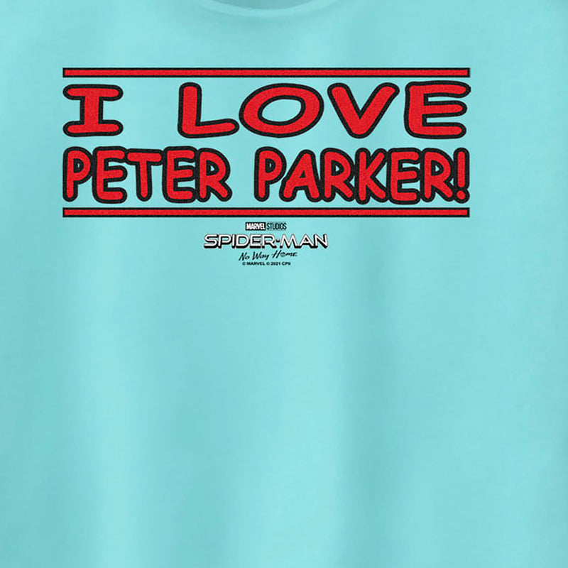 Junior's Marvel Spider-Man: No Way Home I Love Peter Parker Racerback Tank Top