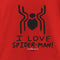 Girl's Marvel Spider-Man: No Way Home I Love Spider-Man! T-Shirt