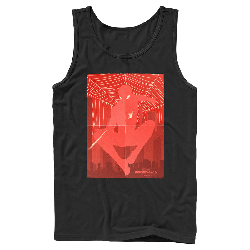 Men's Marvel Spider-Man: No Way Home Red Poster Tank Top